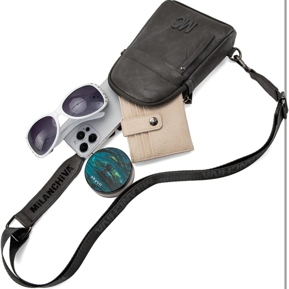 Dark grey sling bag - Picture 6 of 7